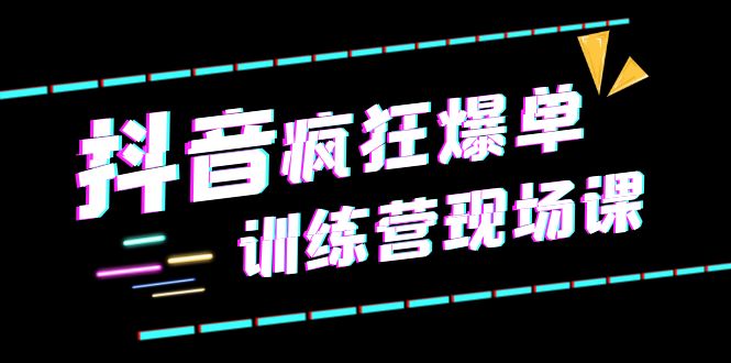 【副业项目6295期】抖音短视频疯狂-爆单训练营现场课（新）直播带货+实战案例缩略图