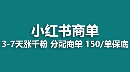 【副业项目8103期】2023最强蓝海项目，小红书商单项目，没有之一！缩略图